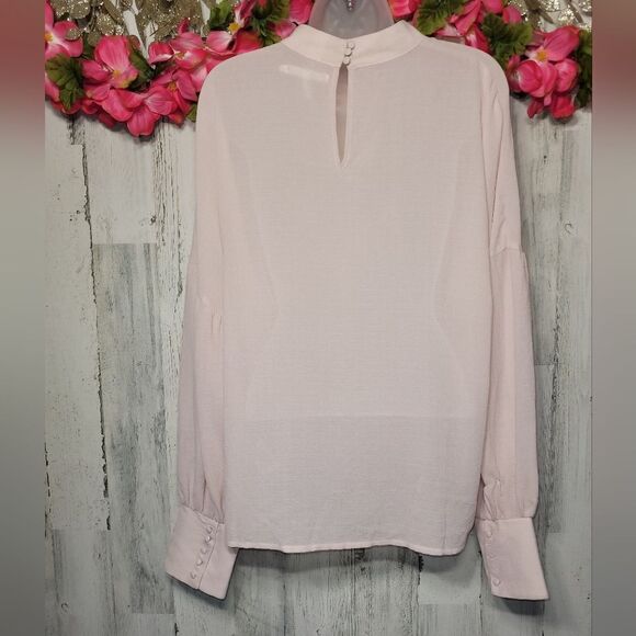 NWT/NWOT Avec Les Filles Long Sleeve Blouse - Picture 8 of 13